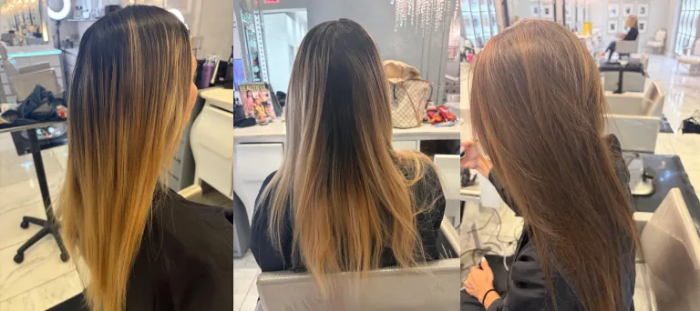 Color (Blond to Brunette), Blow-dry, and Style preview